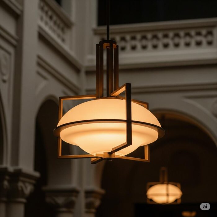 HaloMist Flush Ceiling Light