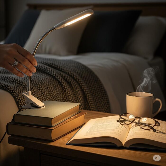 FocusBeam Adjustable Desk Lamp