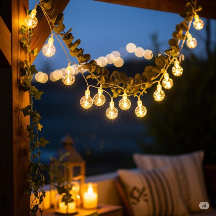 TwinkleTide Fairy LED String Lights